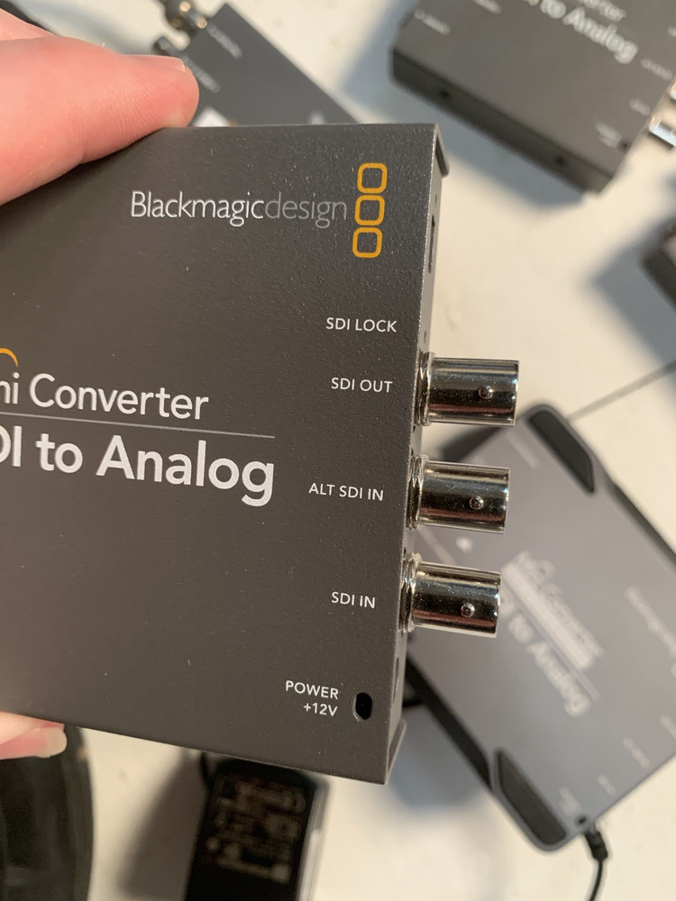 Blackmagic Mini Converter Bundle –5 Units SDI↔Analog | Studio / Live / Church AV