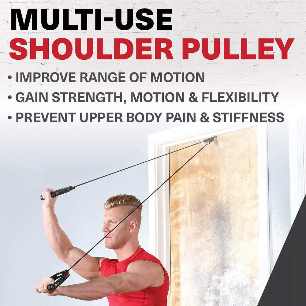 Multi-Use Shoulder Pulley for Assisting Rehabilitation and Increasing Flexibi...