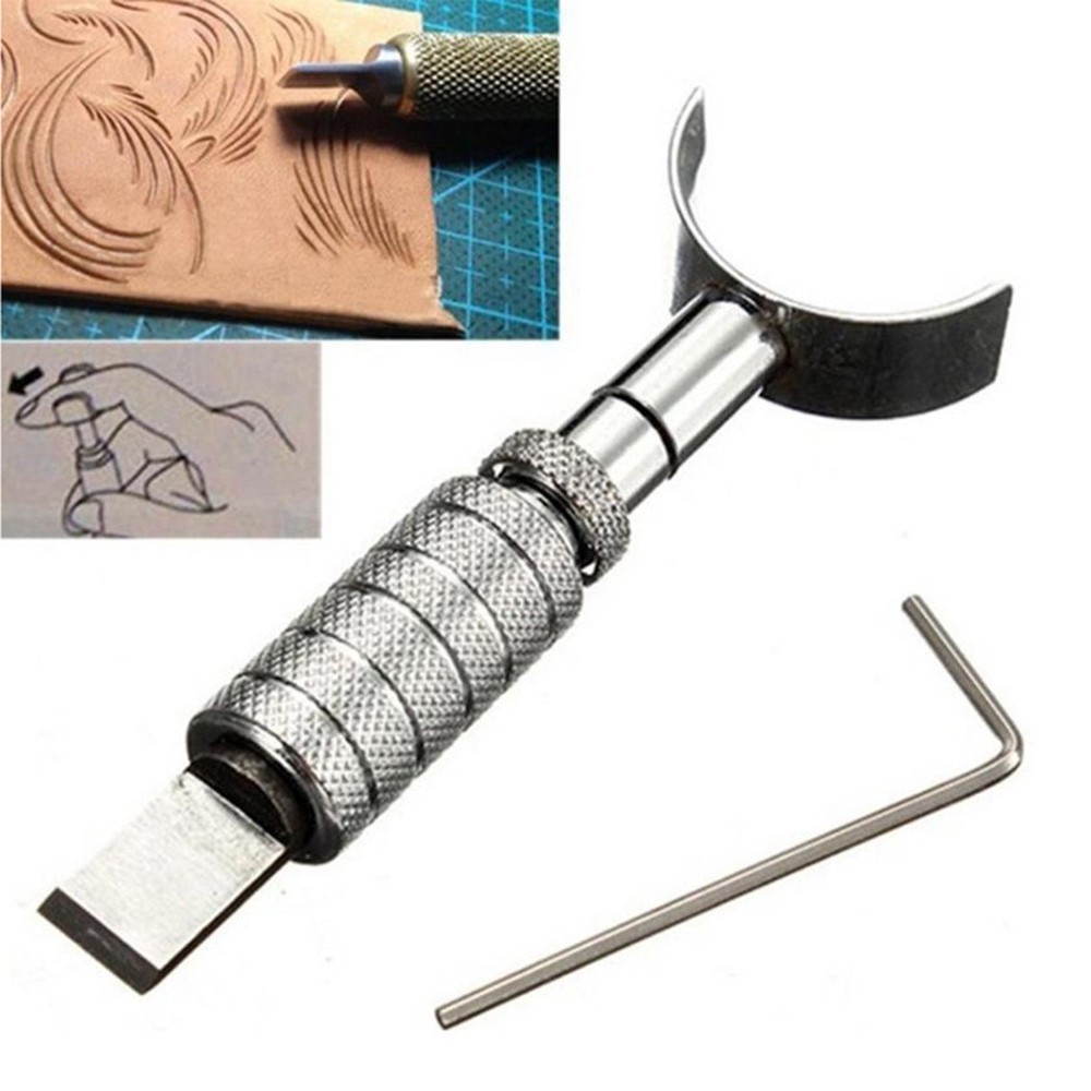 Dive into DIY Projects with Our Swivel Adjustable Leather Crafting Tools Set