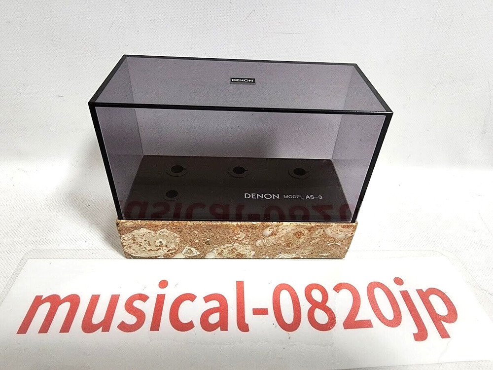 DENON AS-3 Headshell shell Cartridge Keeper Case Box Holder