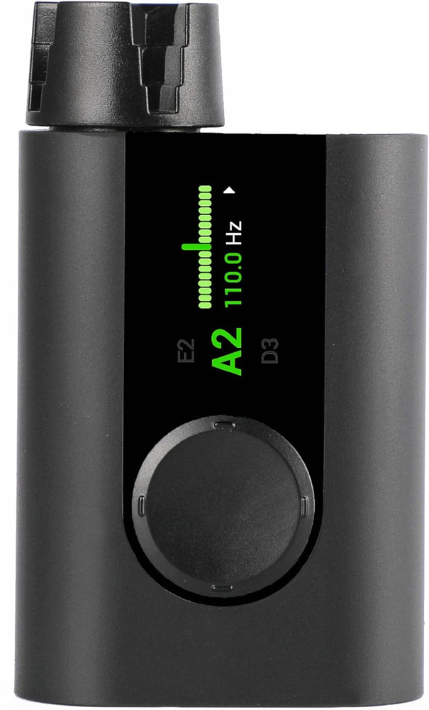 Smart Guitar Tuner & Metronome with String Winder - 150+ Tunings!