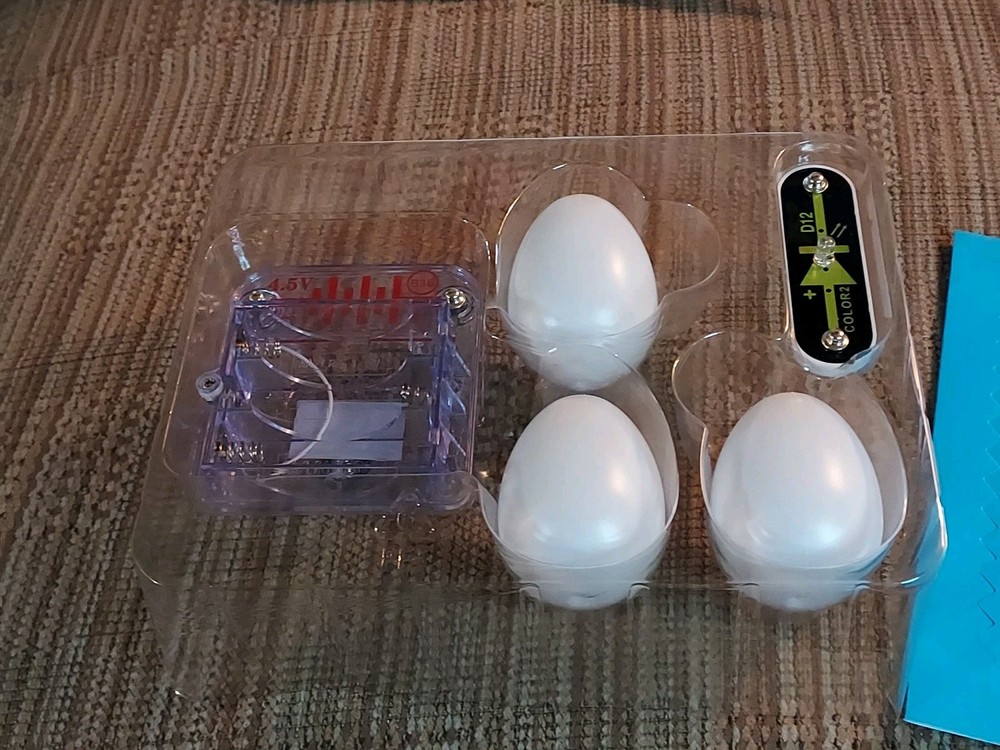 Snap Circuits Easter Egg Light Kit STEM Decorate Illuminated Basket Stuffers