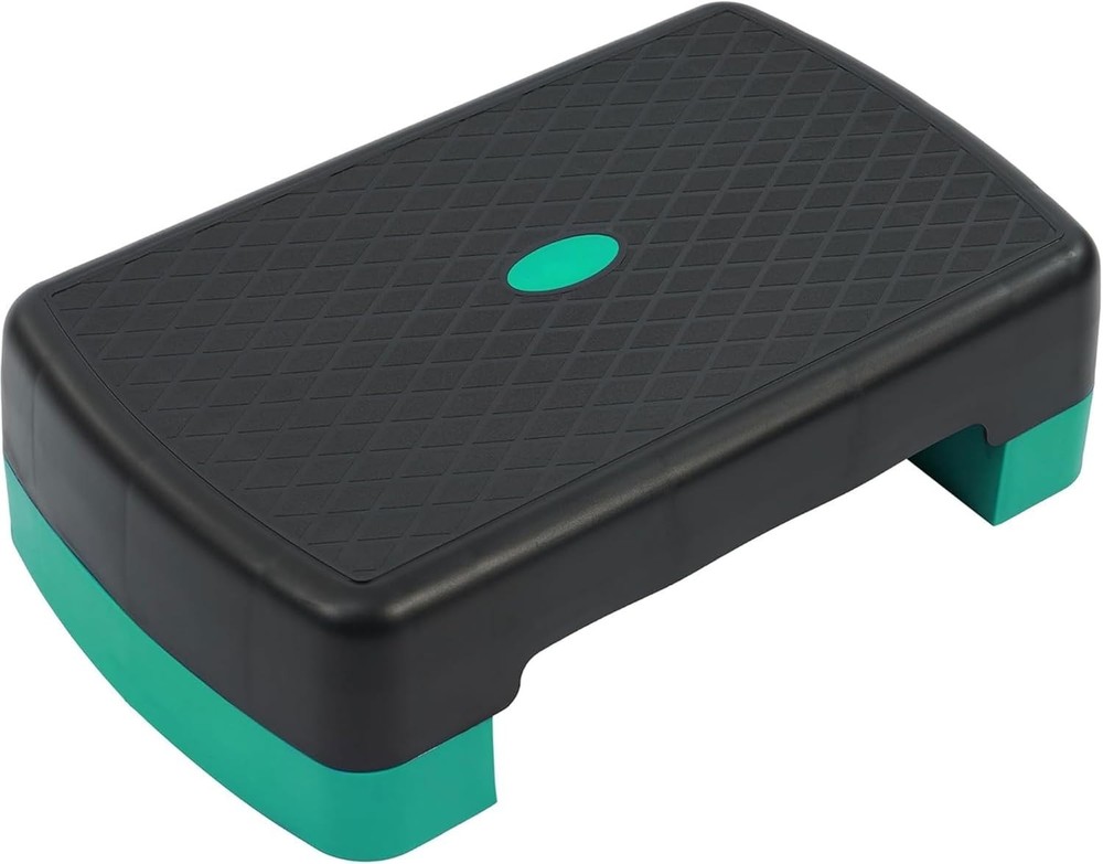 Multifunction 18" Workout Stepper with Customizable Height & Shock Absorption