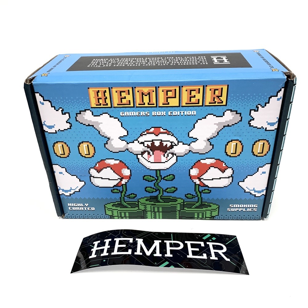 Hemper 7” Gamer Box (Empty) and Decal