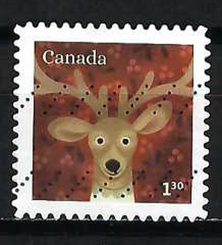 CANADA USED STAMP - SCOTT 3311 -  FROM BOOKLET - HOLIDAYS CHARACTERS - 2021