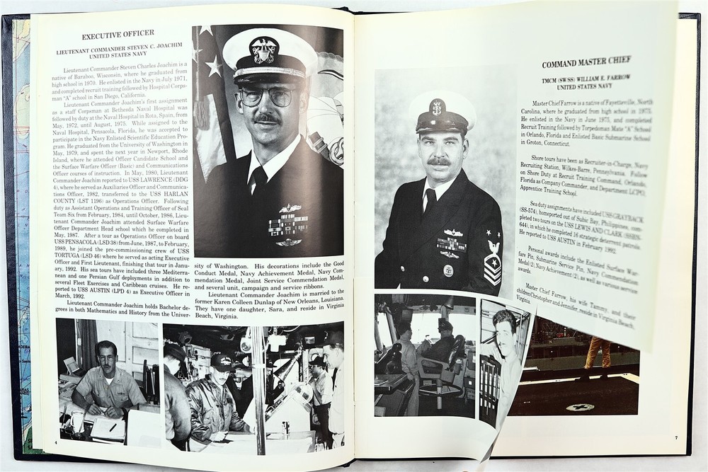 USS Austin (LPD-4) 1993 Mediterranean Deployment Cruise Book