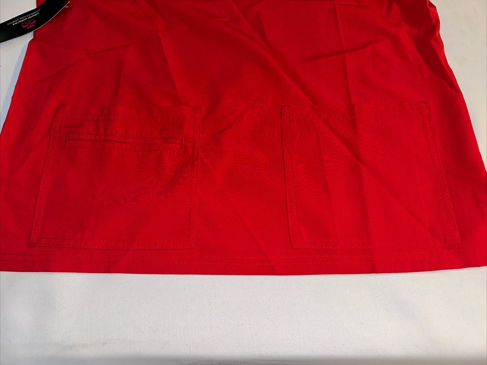 Red Natural Uniform scrub Size Medium BNWT