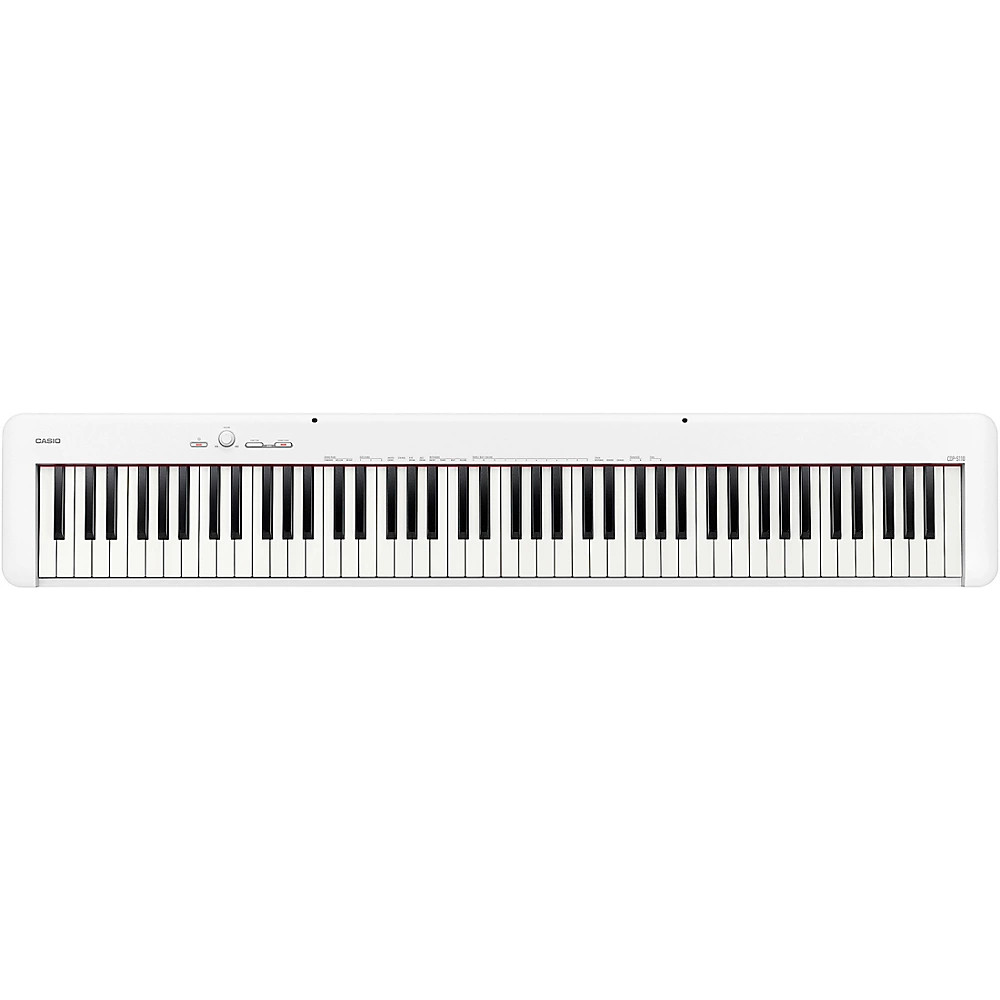 Casio CDP-S110 Compact Digital Piano w/Headphone Package White