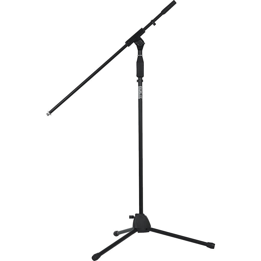 Gator RI-MIC-1020 Rok-It Telescoping Tripod Microphone Stand, Black