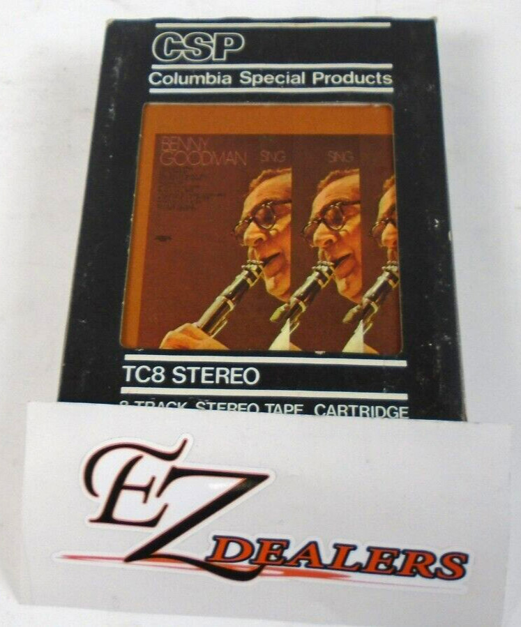 Benny Goodman Sing Sing Sing 8 Track Cartridge