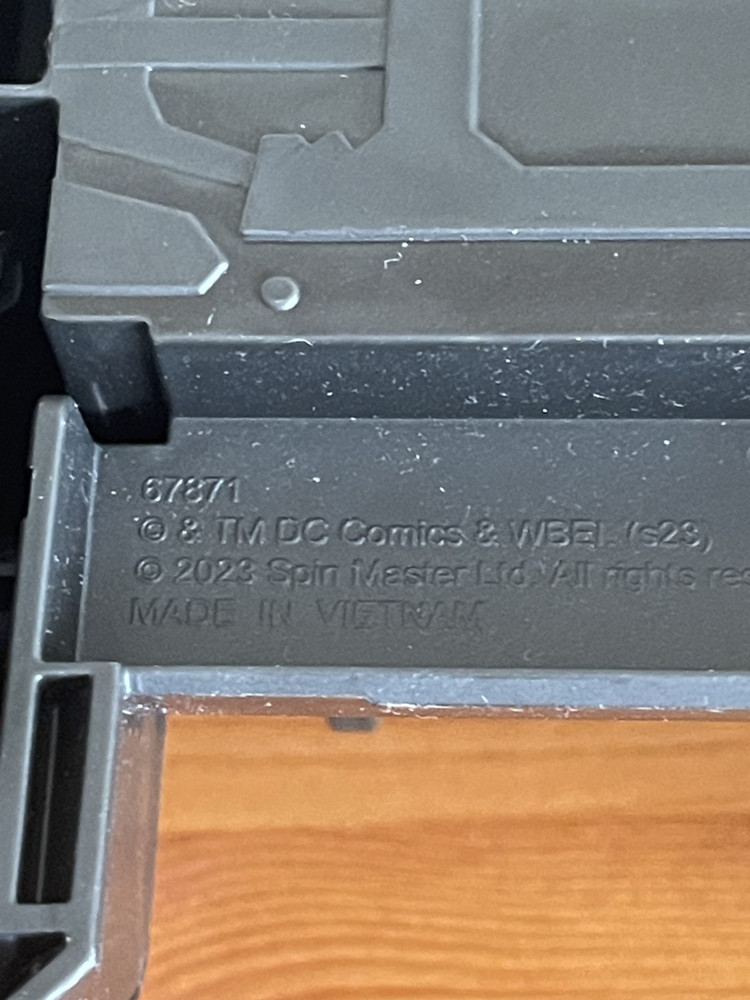2023 DC Comics #67871 Plastic Crusader Batmobile Spin Meister Ltd. Car