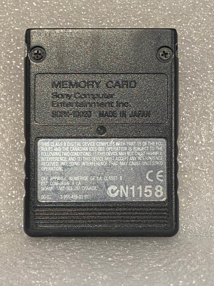 Playstation 2 Memory Card 8MB (SCPH-10020) *Pre-Owned* DTA