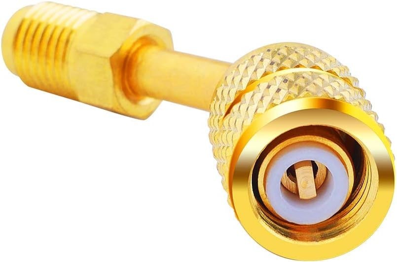 Brass HVAC R410A Adapter Kit, 4 pcs