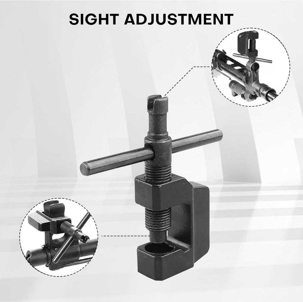 Front Sight Adjustment Tool – Mechanical Elevation & Windage Adjuster, Durable C