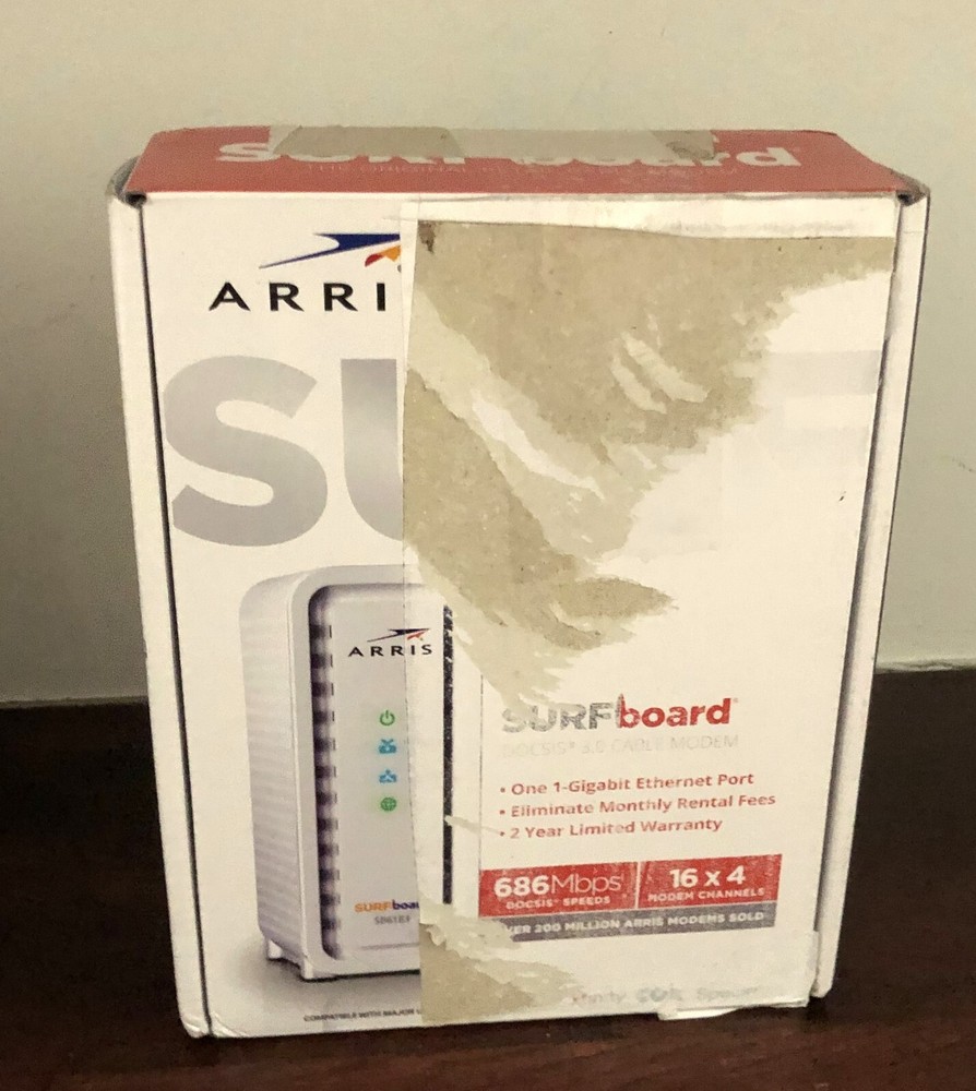 Open Box ARRIS SURFboard DOCSIS 3.0 Cable Modem - SB6183