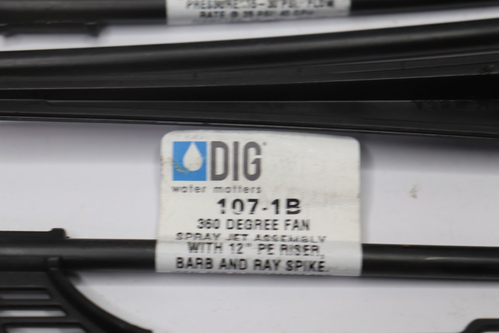(5-Pk) DIG Drip Irrigation Micro Sprayer Black 107-1B