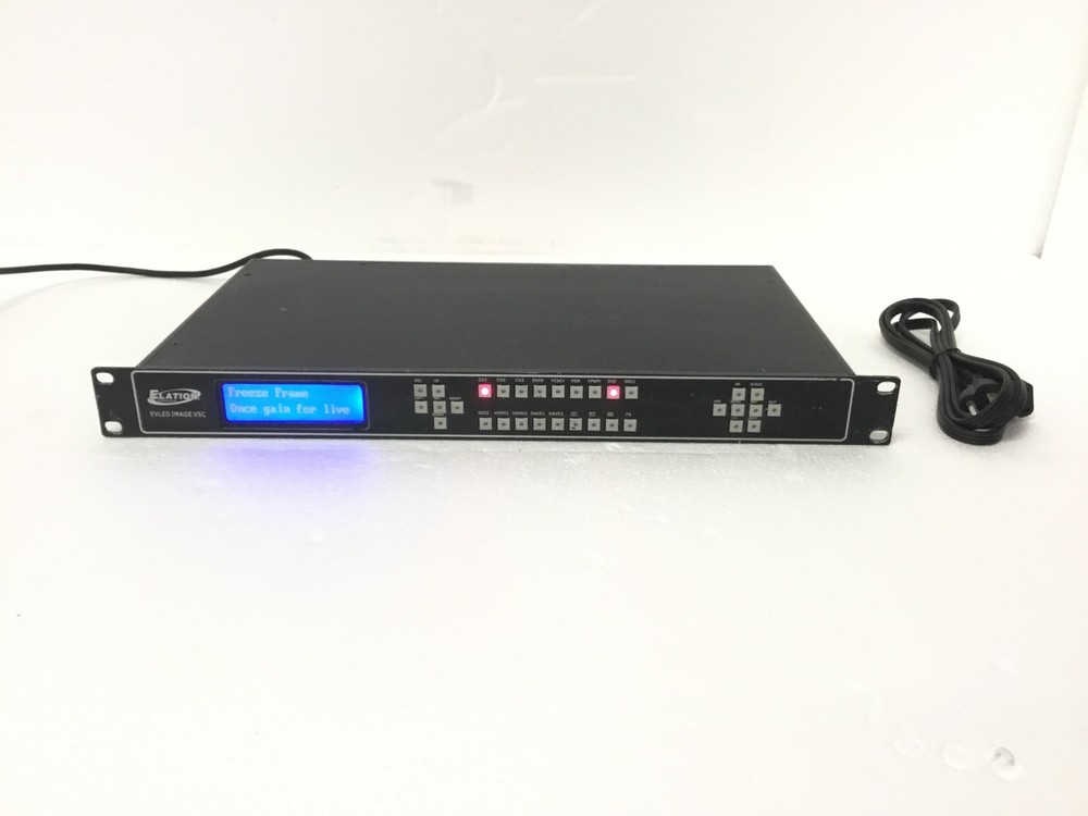 Elation EVLED IMAGE VSC Professional Grade Video Processor Scale Unit WORKING
