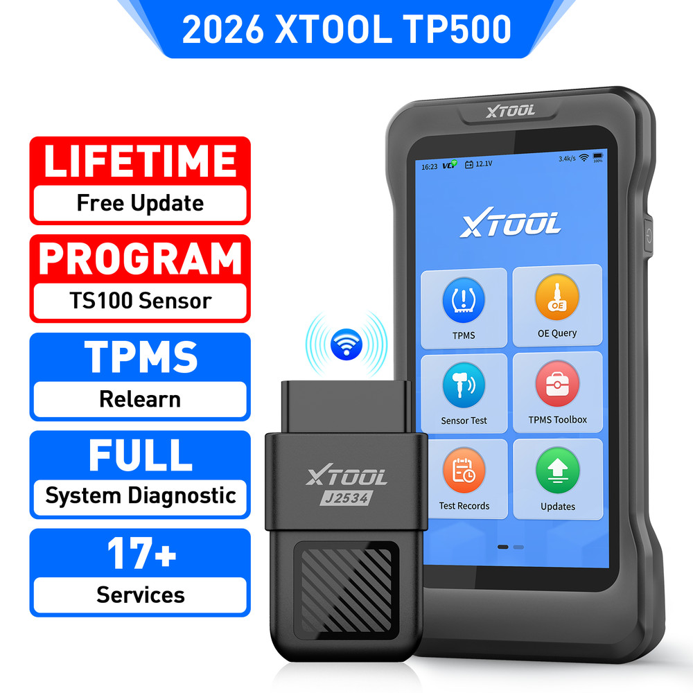 2026 XTOOL TP500 TPMS Reset Activate Programming Tool Auto Diagnostic Scanner