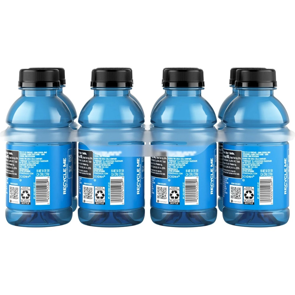 POWERADE Mountain Berry blast Bottles 12 fl oz 8p pack....