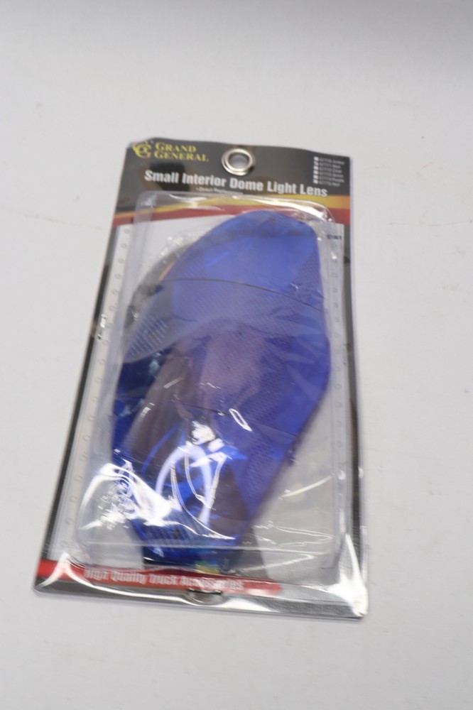 Grand General Replacement Dome Light Lens Blue Plastic Small 67771