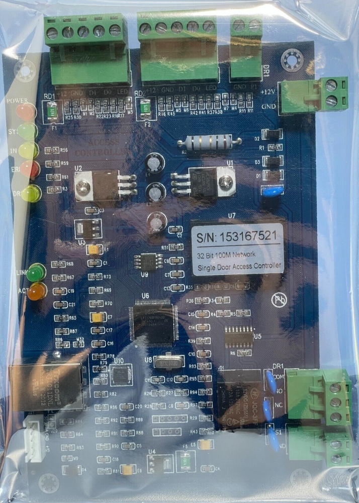 *F1755L-3001P Single Door Access Controller; 32 Bit; 100M Network