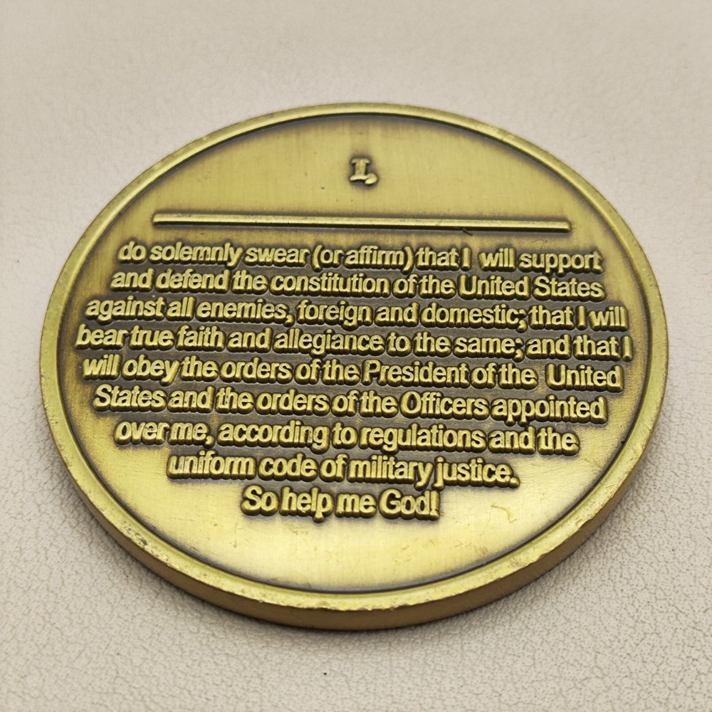 US Navy Afloat Training Group San Diego Challenge Coin