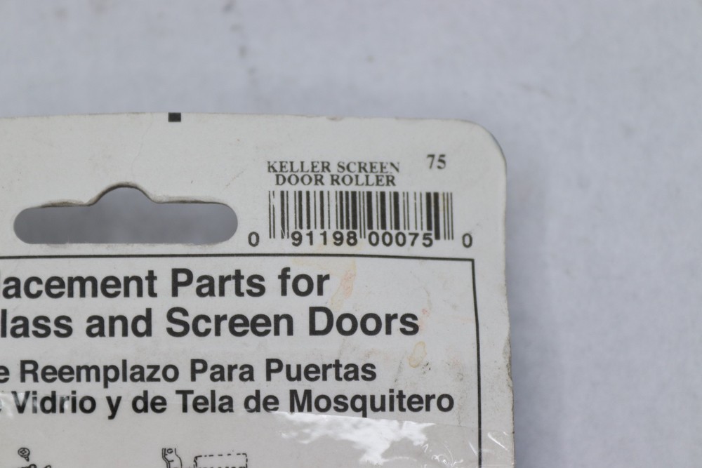 (2-Pk) Barton Kramer Screen Door Roller Assembly 75