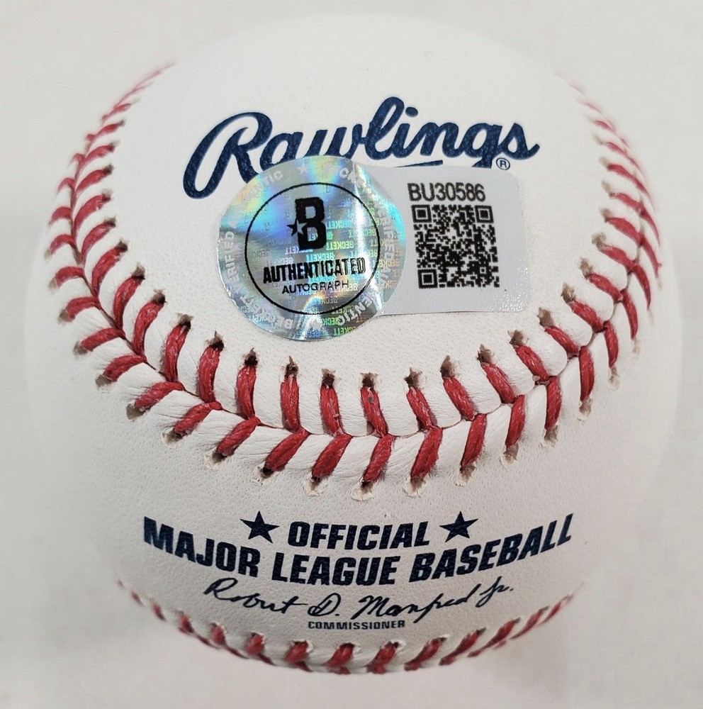 Charlie Sheen Signed OML Baseball (Beckett Certified)