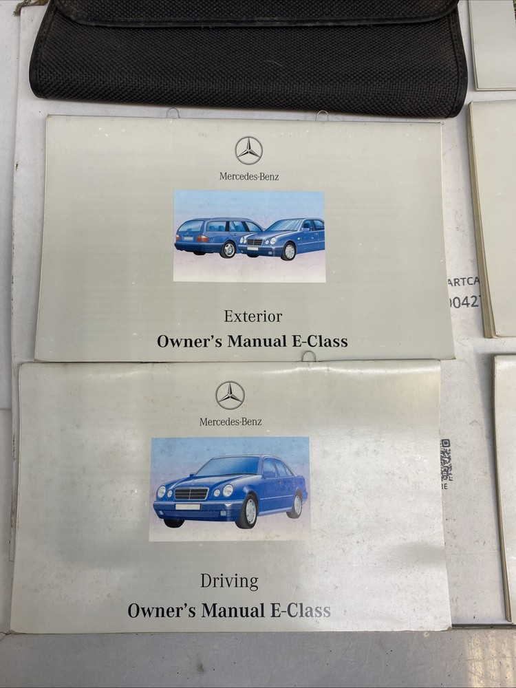 MERCEDES E CLASS OWNERS MANUAL BOOK PACK