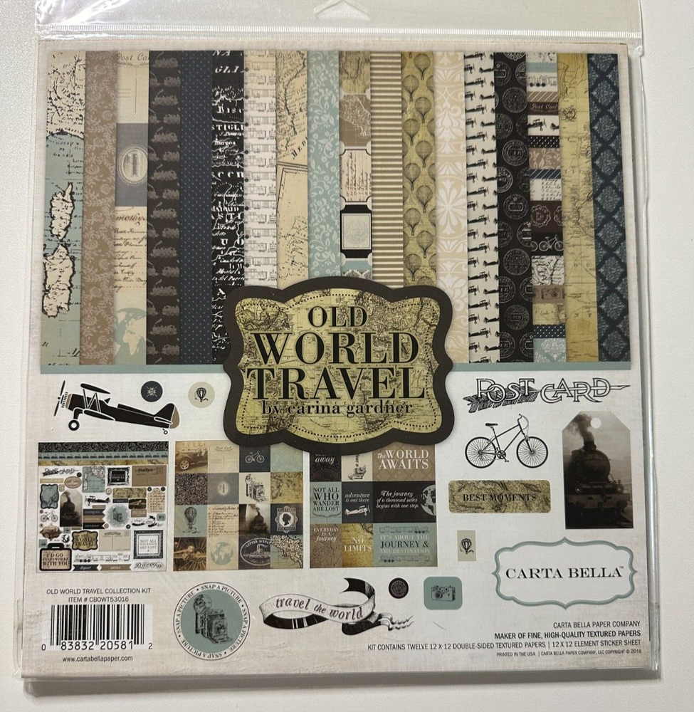 Carta Bella 12 x 12 Paper Pack-Multiple Variations Available-You Choose