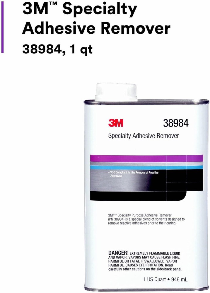 3M 38984 Specialty Adhesive Remover 1 quart