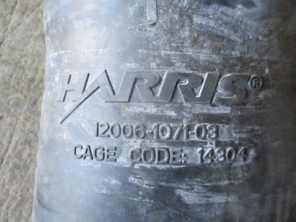 NOS 8" Rubberized Protector for Harris High Voltage HF NVIS Spring Base, HMMWV