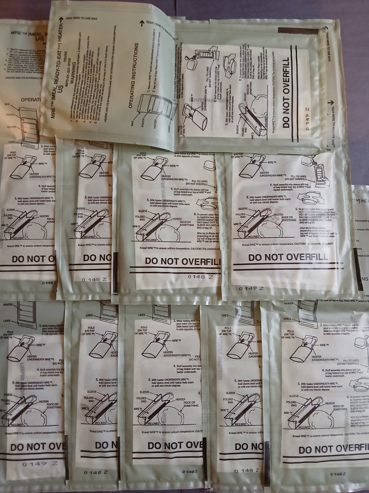 10 Flameless Ration Heaters