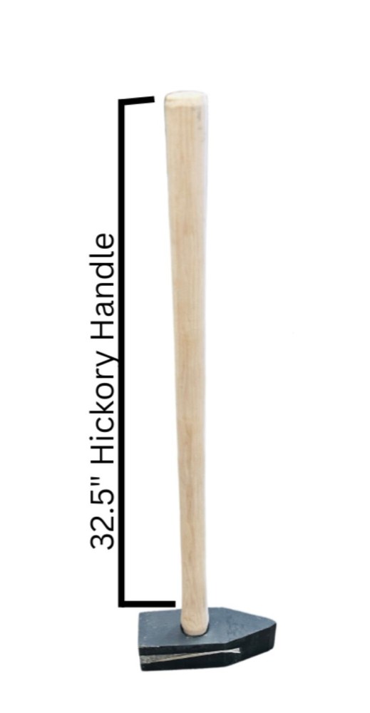 Micon Single Edge Chisel & Square Stone Splitting Hammer - 14 lbs