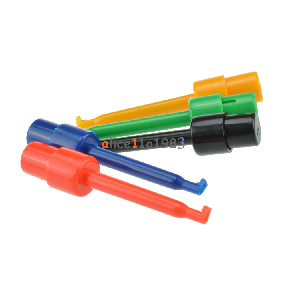 20pcs Large Size Round Single Hook Clip Test Probe for Electronic Testing