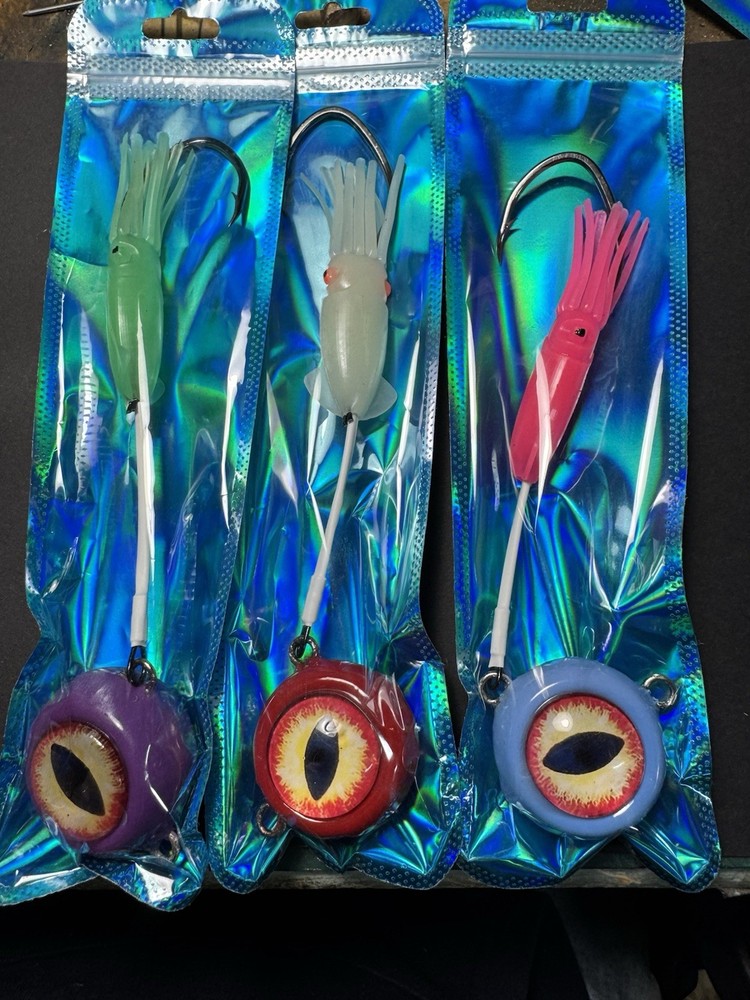 NORTHMAN COD JIGGING LURE PACK 3 LURES MUPPET COD FISHING KILLER LURES