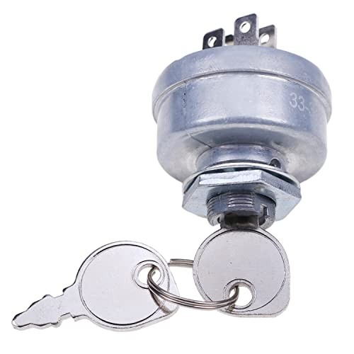 Ignition Switch 7 Post Ignition Switch with Key 334013B for AYP Roper