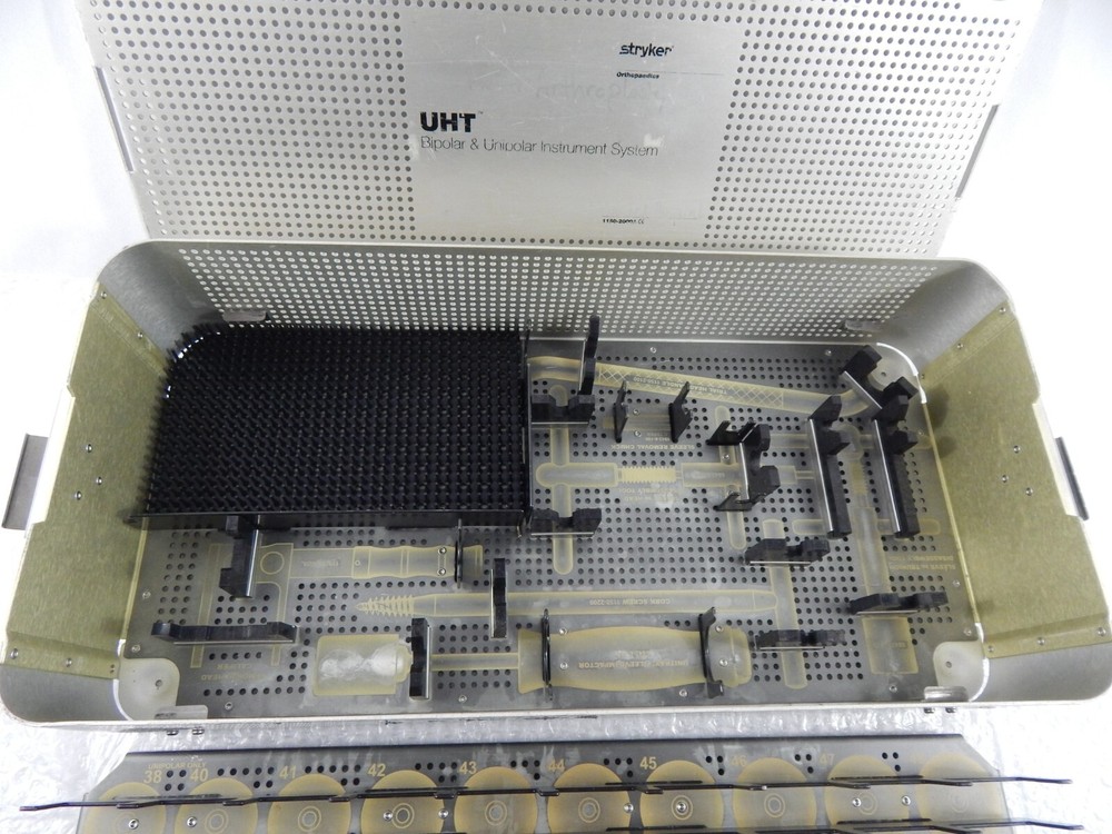 STRYKER ORTHO UHT BIPOLAR & UNIPOLAR INSTRUMENT SYSTEM CASE 1150-2000A