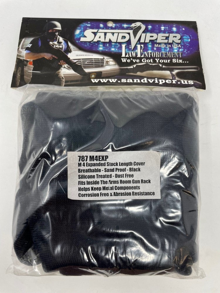 SANDVIPER Black Carbine Cover Model #787