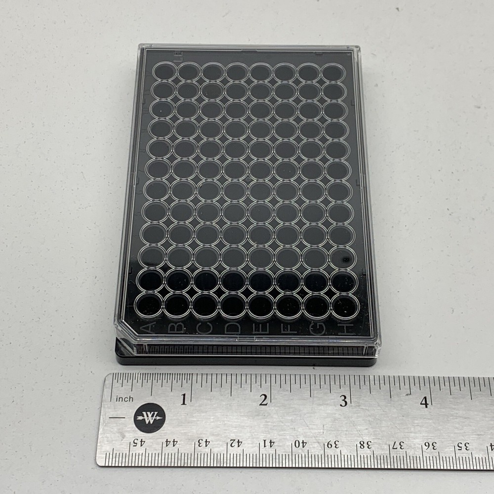 (20-Pack) Corning 3916 Solid Black Flat Bottom TC-treated Microplate EXPIRED2019