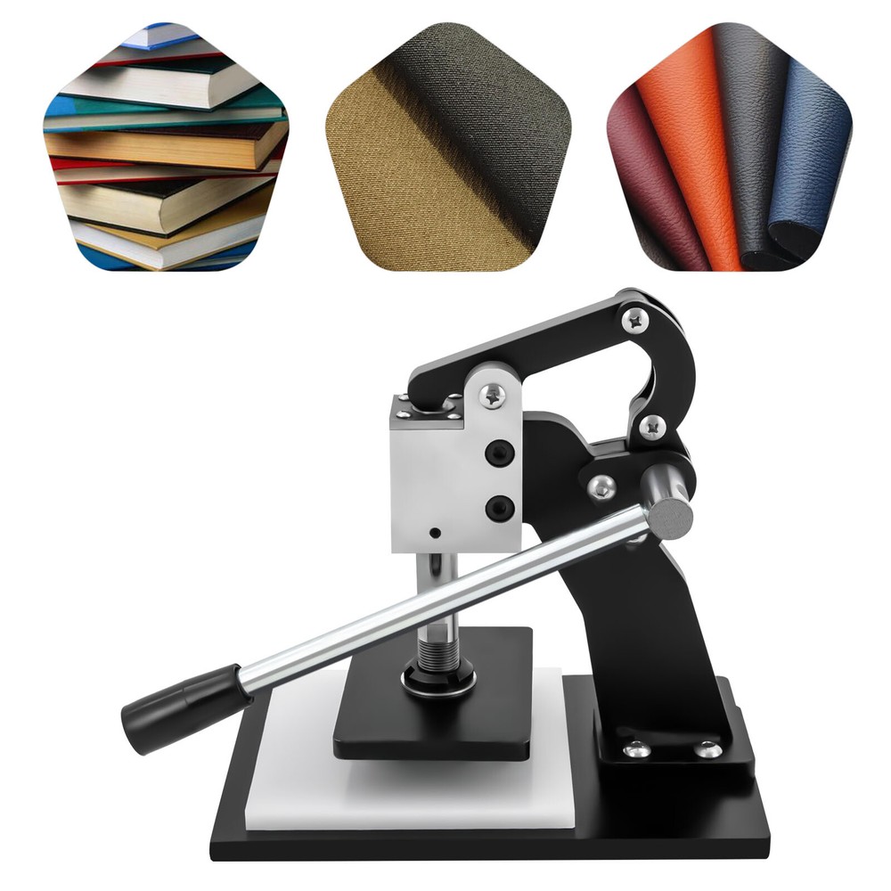 Manual Press Leather Die Cutting Machine Hand Sampling Punching Machine Tool