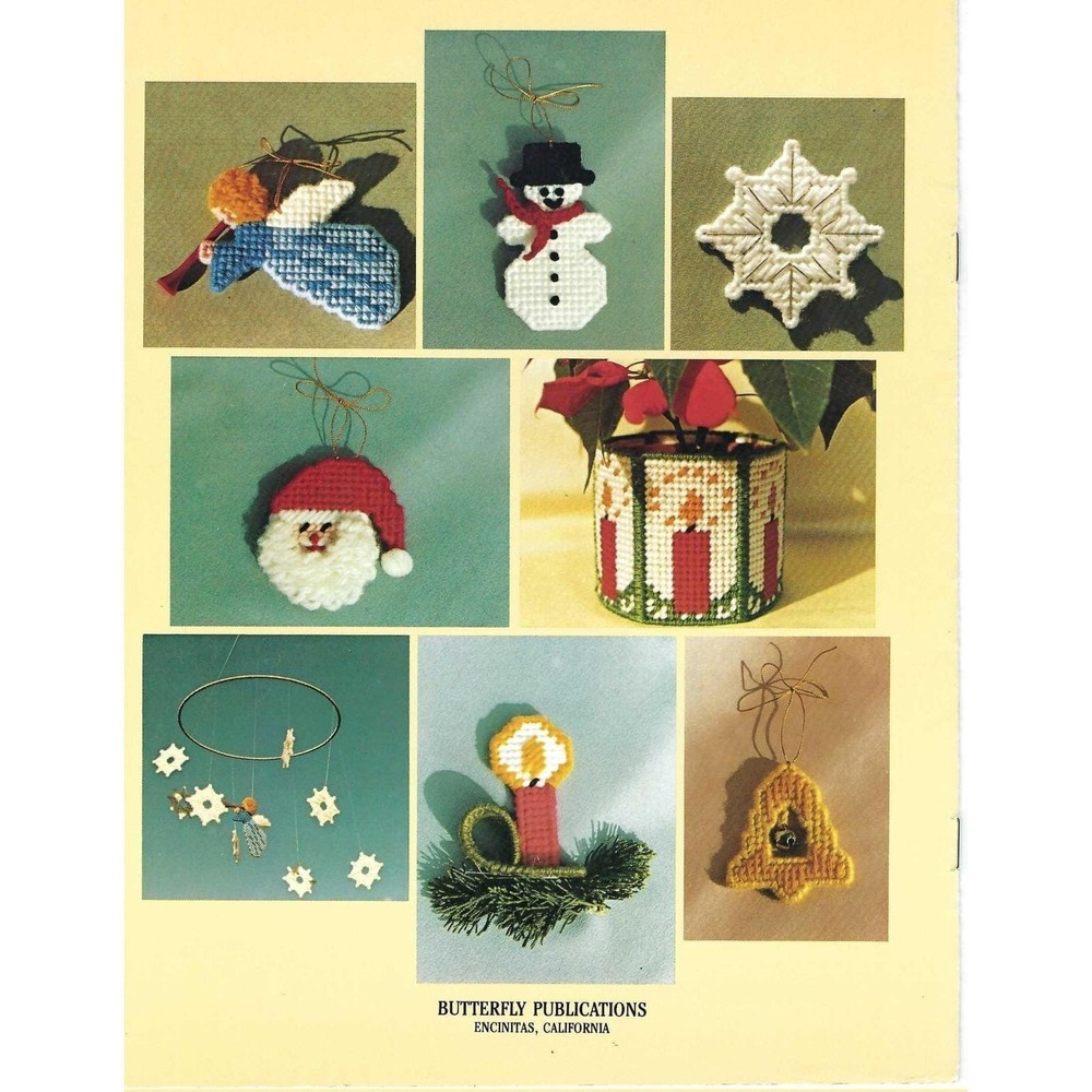 Needlecraft Designs Plastic Canvas Pattern Book/Butterfly Publications #BP01