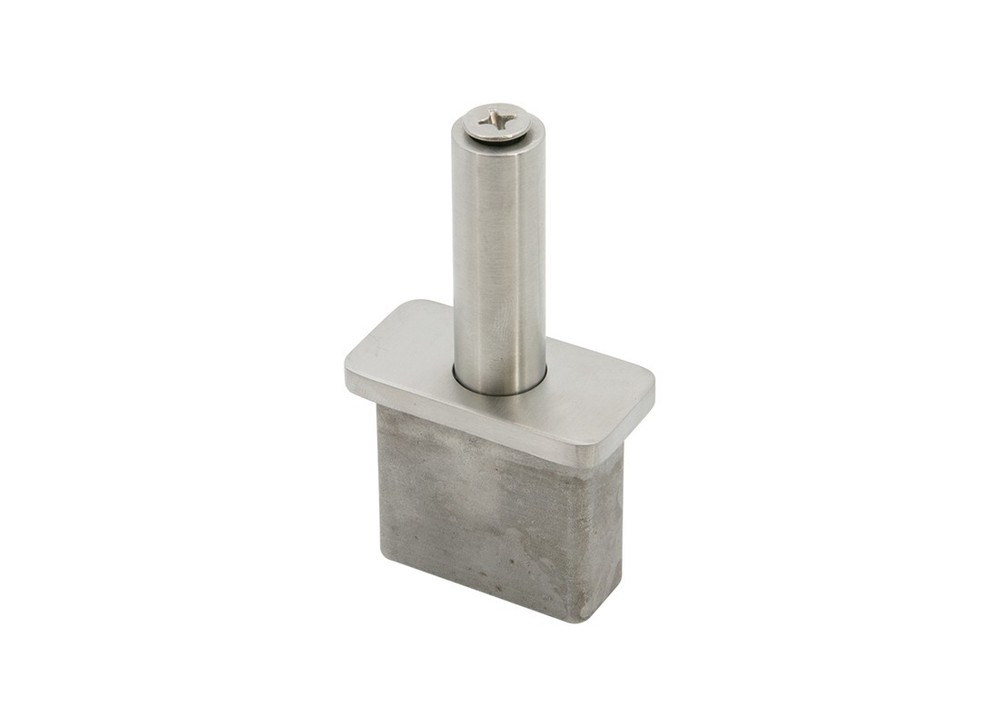 FHC PR12FSBS Fixed Stem For 1" x 2" Rectangular Rail - Brushed Stainless