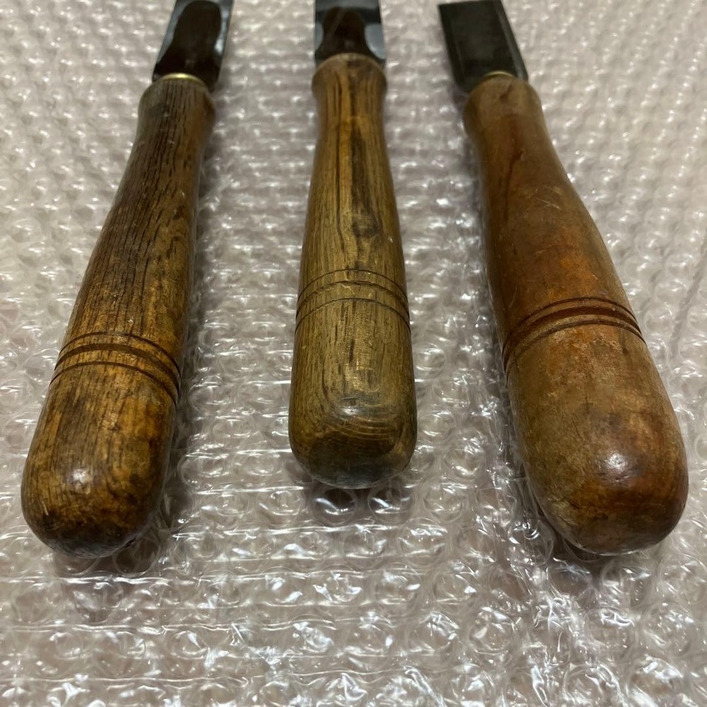 Craft Tool Nomi Chisel Set 3pc Hand Tool Ready to Use Excellent Condition