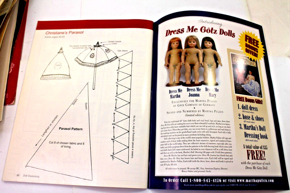 Doll Costuming with Patterns July 2001