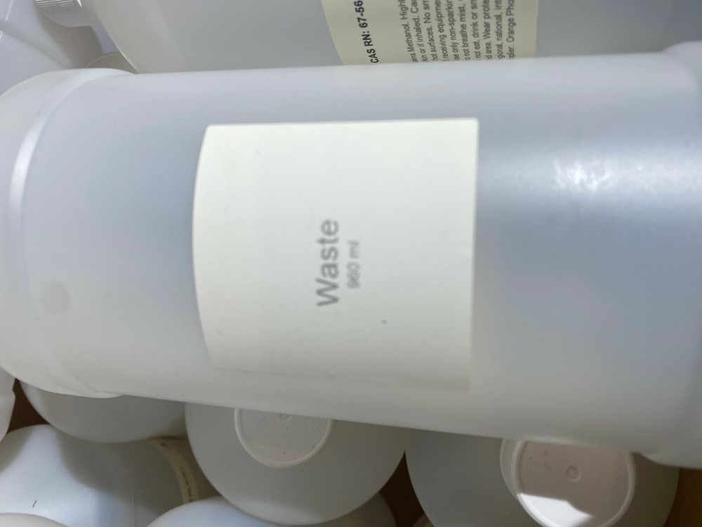 Op Orange Photonics Workbench Test Kit Waste Bottles