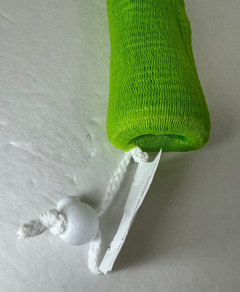 NWT Hilltop Designs Green "Loofa" Soap Sack