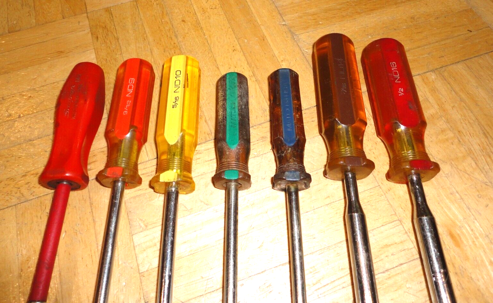 MATCO TOOLS 7 PIECE SAE. NUT DRIVER SET 1/4 TO 1/2