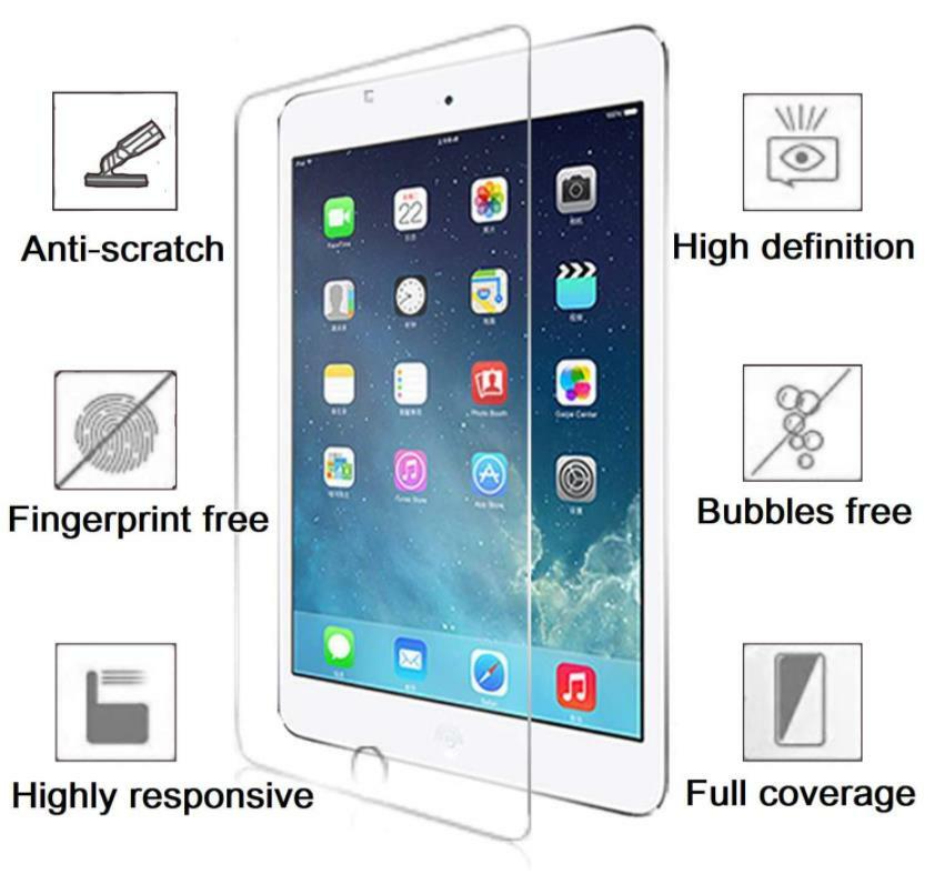 50-Pack Tempered Glass Screen Protector For iPad 10.2 inch 8th 7th Generation