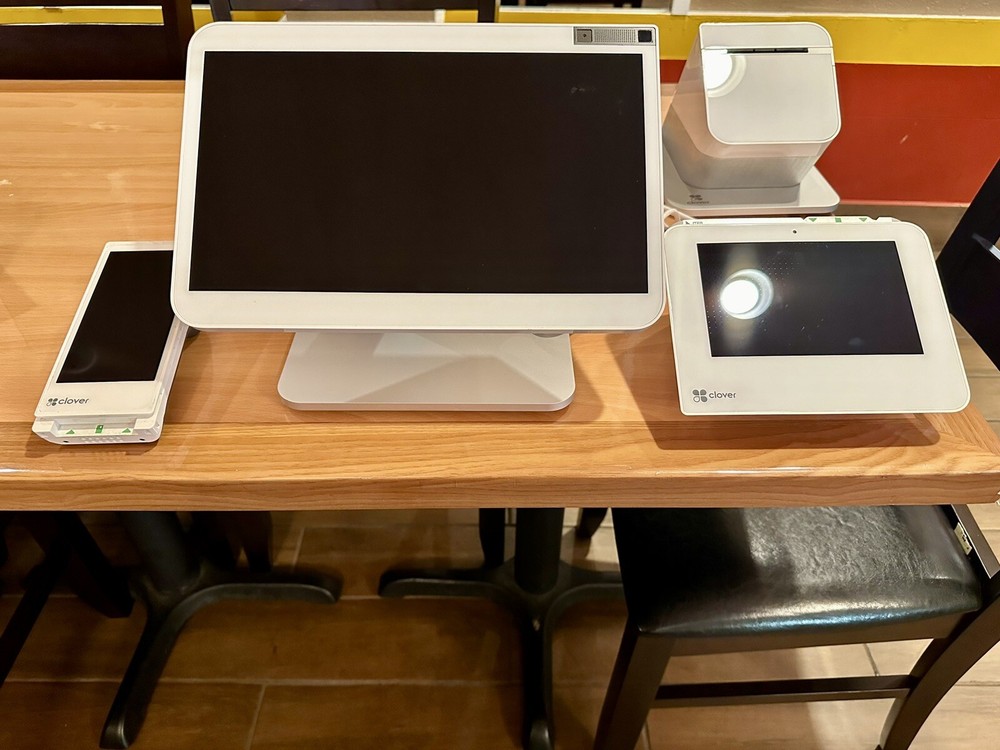 Complete Clover POS With Register With Clover FLEX And 2 Bluetooth Printers